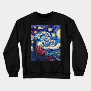 Philosophy and Mischief with Calvin and Hobbes Crewneck Sweatshirt